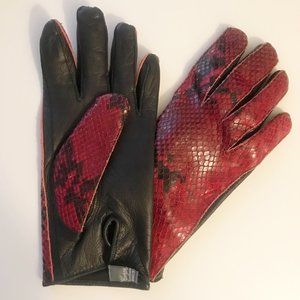 Georges Morand Authentic Snakeskin Gloves Made in France